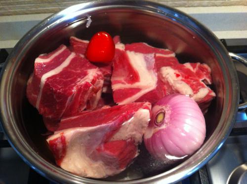 brodo di carne - preparazione cottura